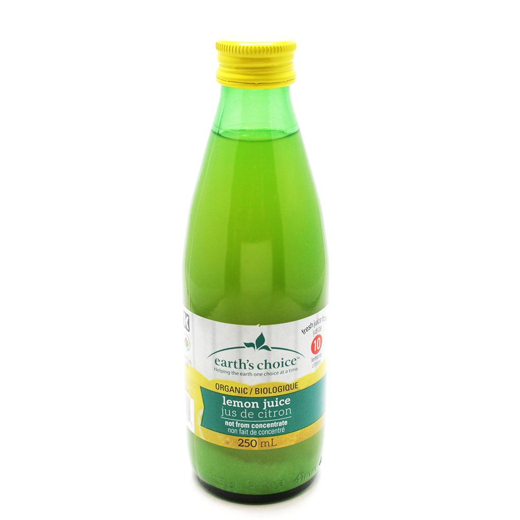 Jus de Citron Biologique Earth's Choice - La Boite à Grains