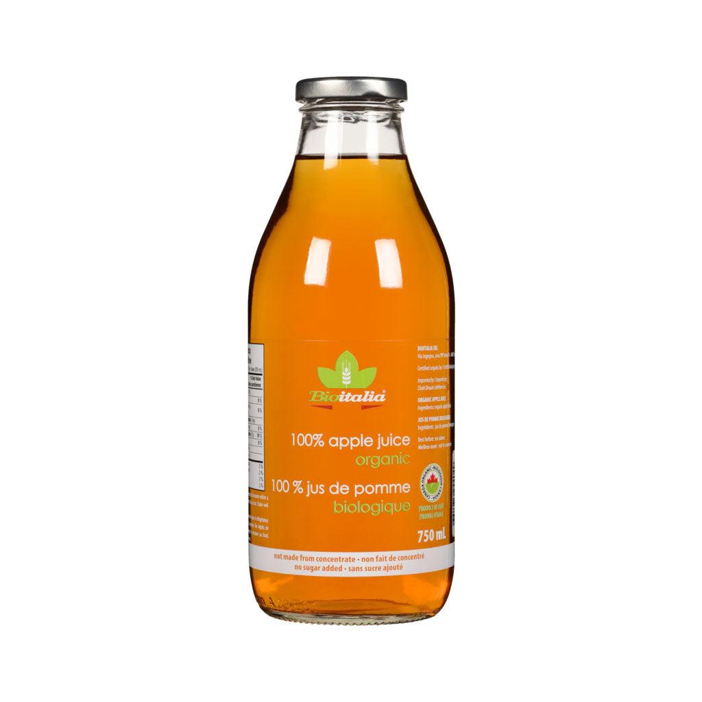 Jus de Pomme 100% Biologique Bioitalia - La Boite à Grains