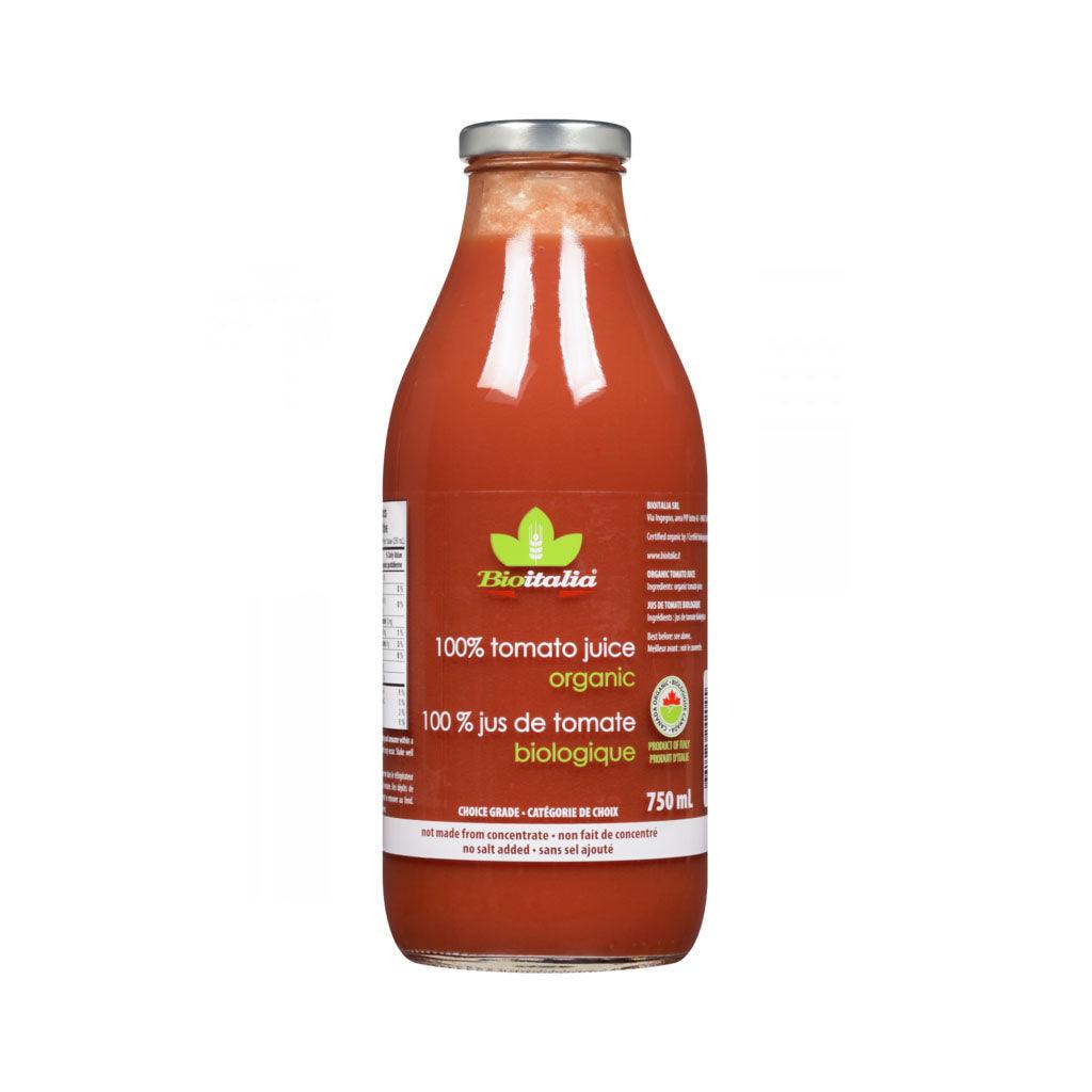 Jus de Tomate 100% Biologique Bioitalia - La Boite à Grains