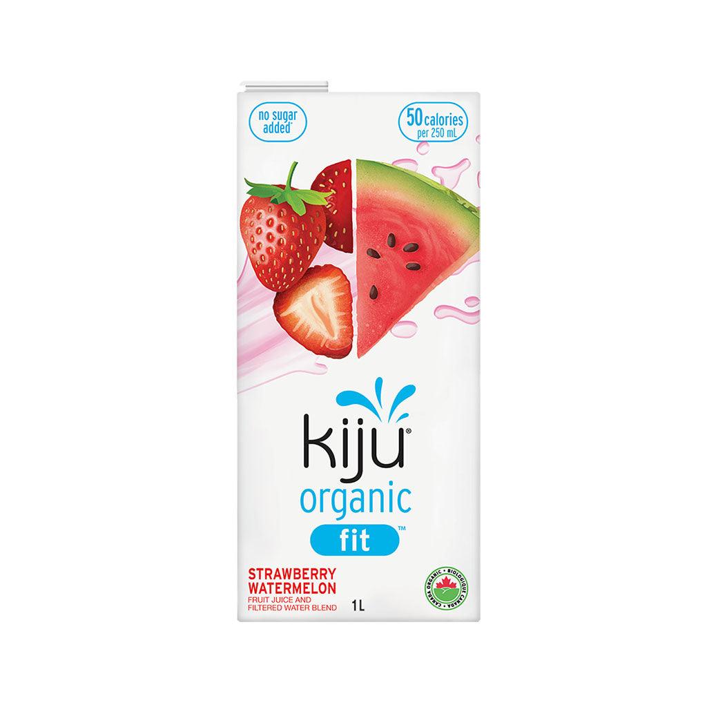 Jus Fit Fraise Melon d'eau Biologique Kiju Biologique - La Boite à Grains