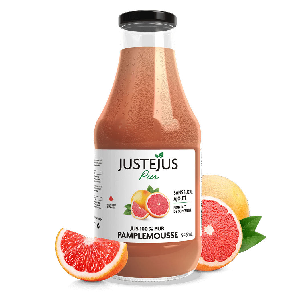 just juice jus pamplemousse 946 ml - La Boite à Grains