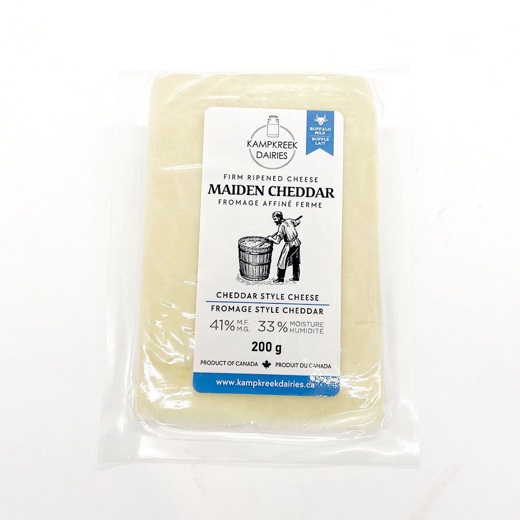 kampkreek dairies maiden cheddar - La Boite à Grains