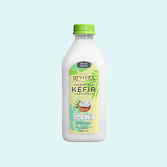 Kéfir au Lait de Coco Nature Sans Sucre Maison Riviera - La Boite à Grains