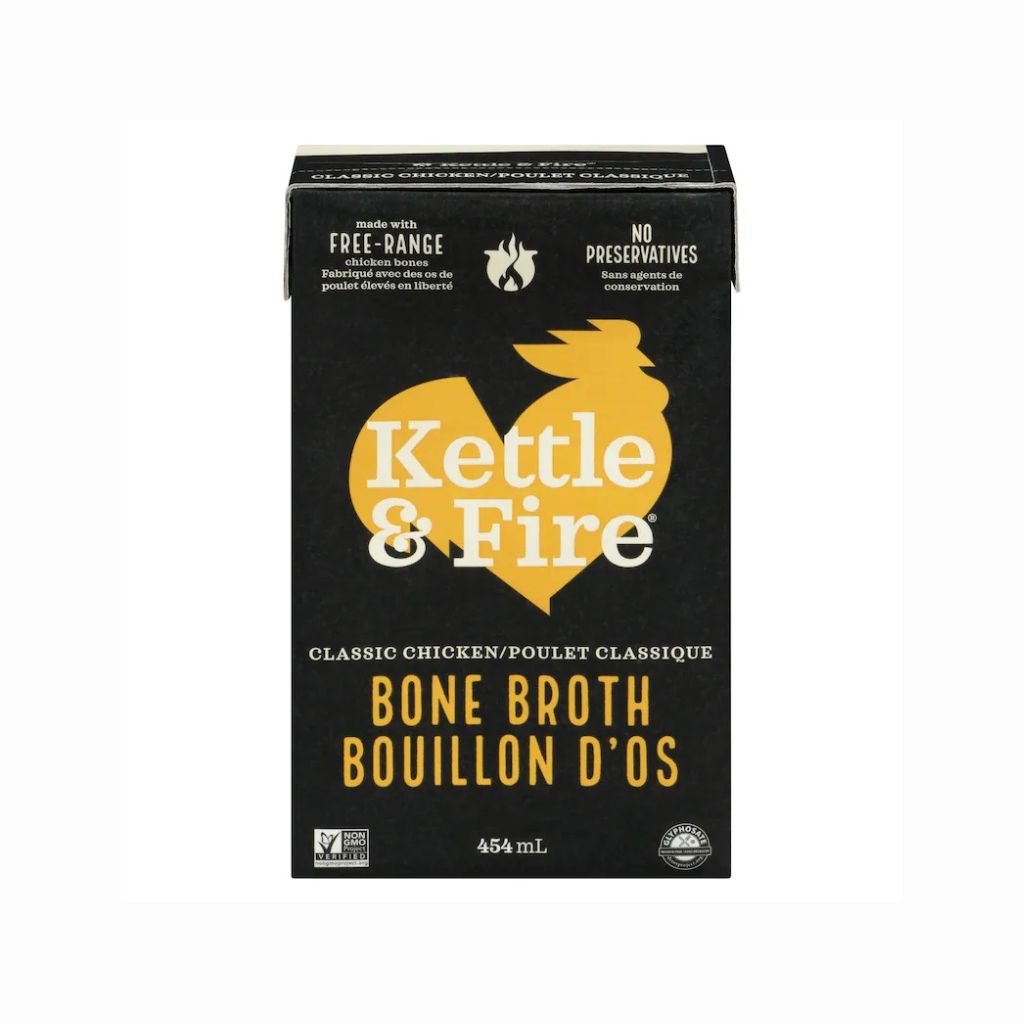 bouillon d'os poulet classique Kettle & Fire - La Boite à Grains