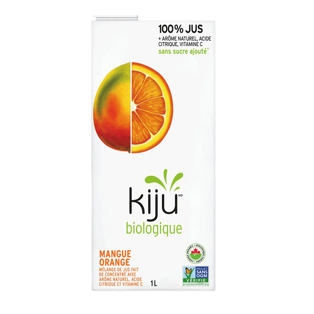 kiju biologique jus de mangue et orange 1 l - la boite a grains