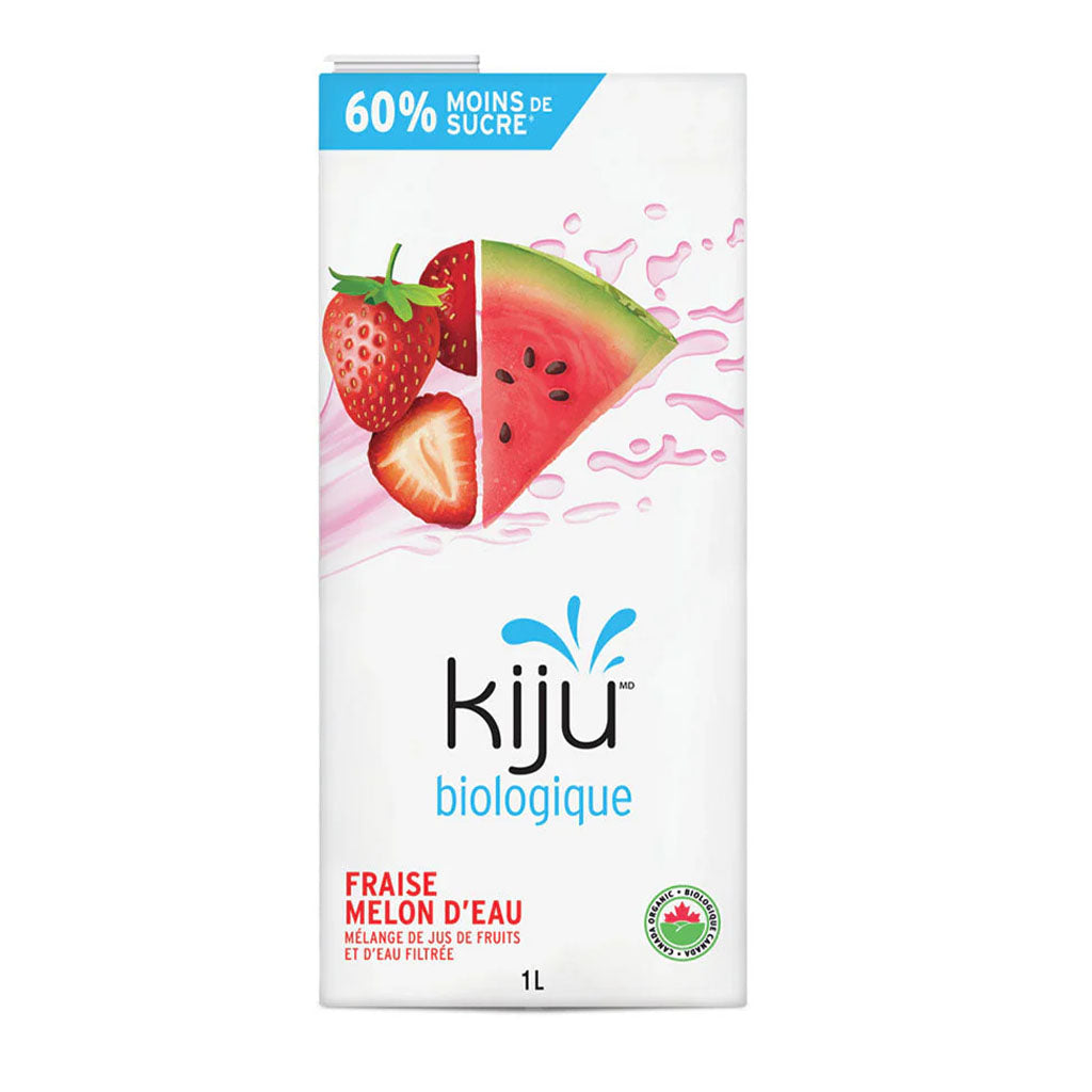 kiju biologique jus fraise melon d'eau biologique 1 l - la boite a grains