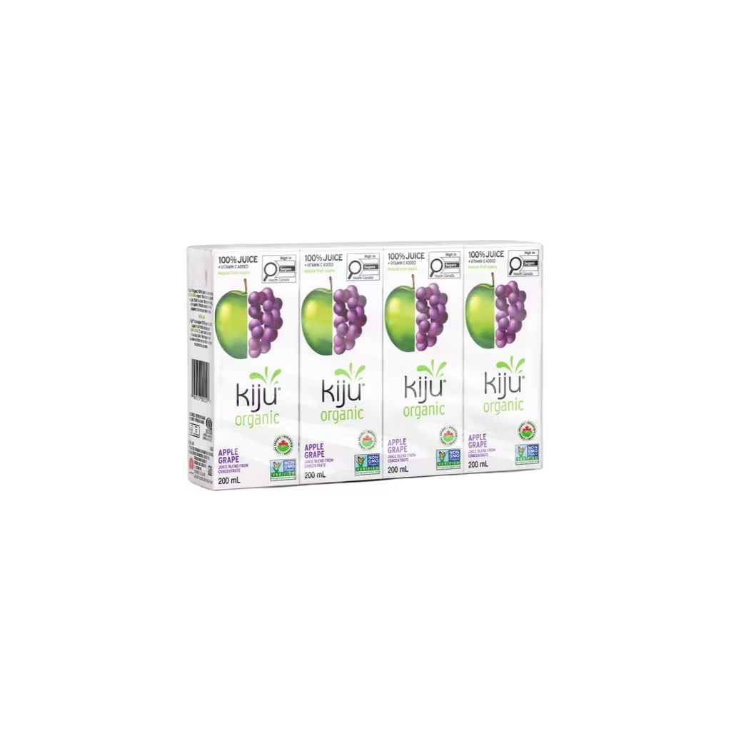 jus biologique de pomme raisin Kiju - La Boite à Grains