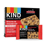 kind barre brisures de chocolat noir 5 x 35 g - La Boite à Grains