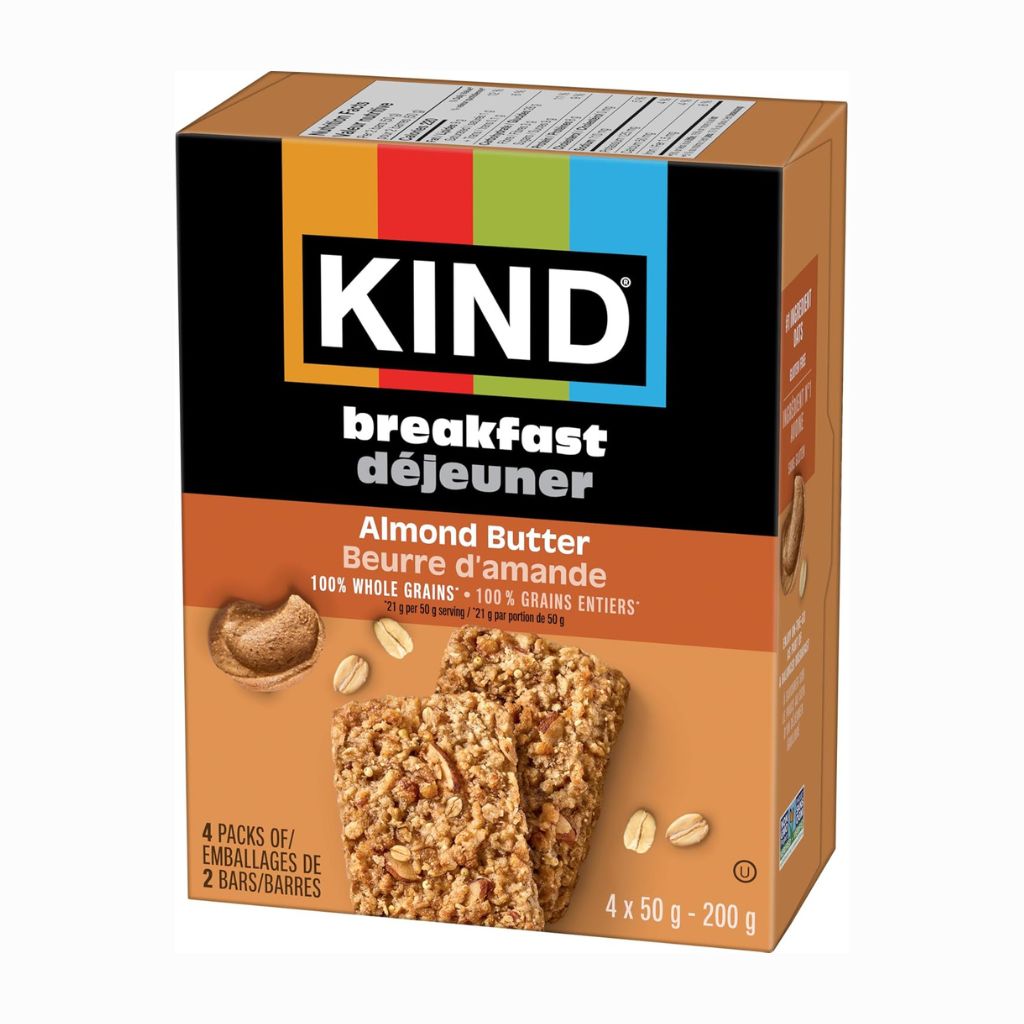 Kind almond butter bar breakfast - La Boite à Grains