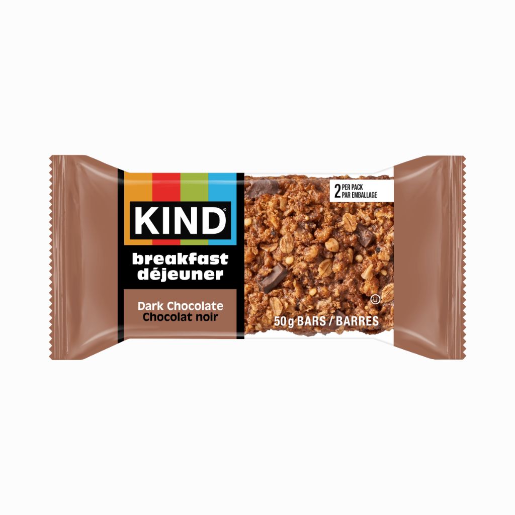 Kind dark chocolate bars breakfast - La Boite à Grains