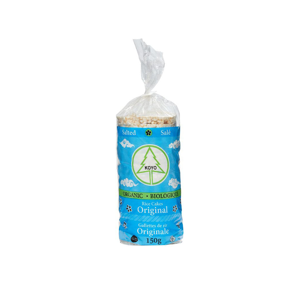 koyo galettes de riz original biologique salé 150 g - La Boite à Grains