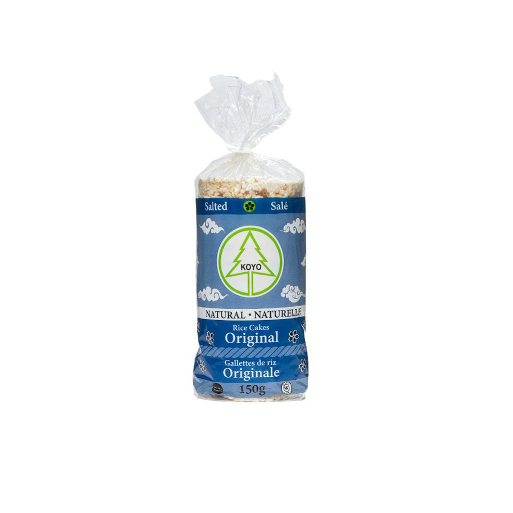 koyo galettes de riz original naturel salé 150 g - La Boite à Grains
