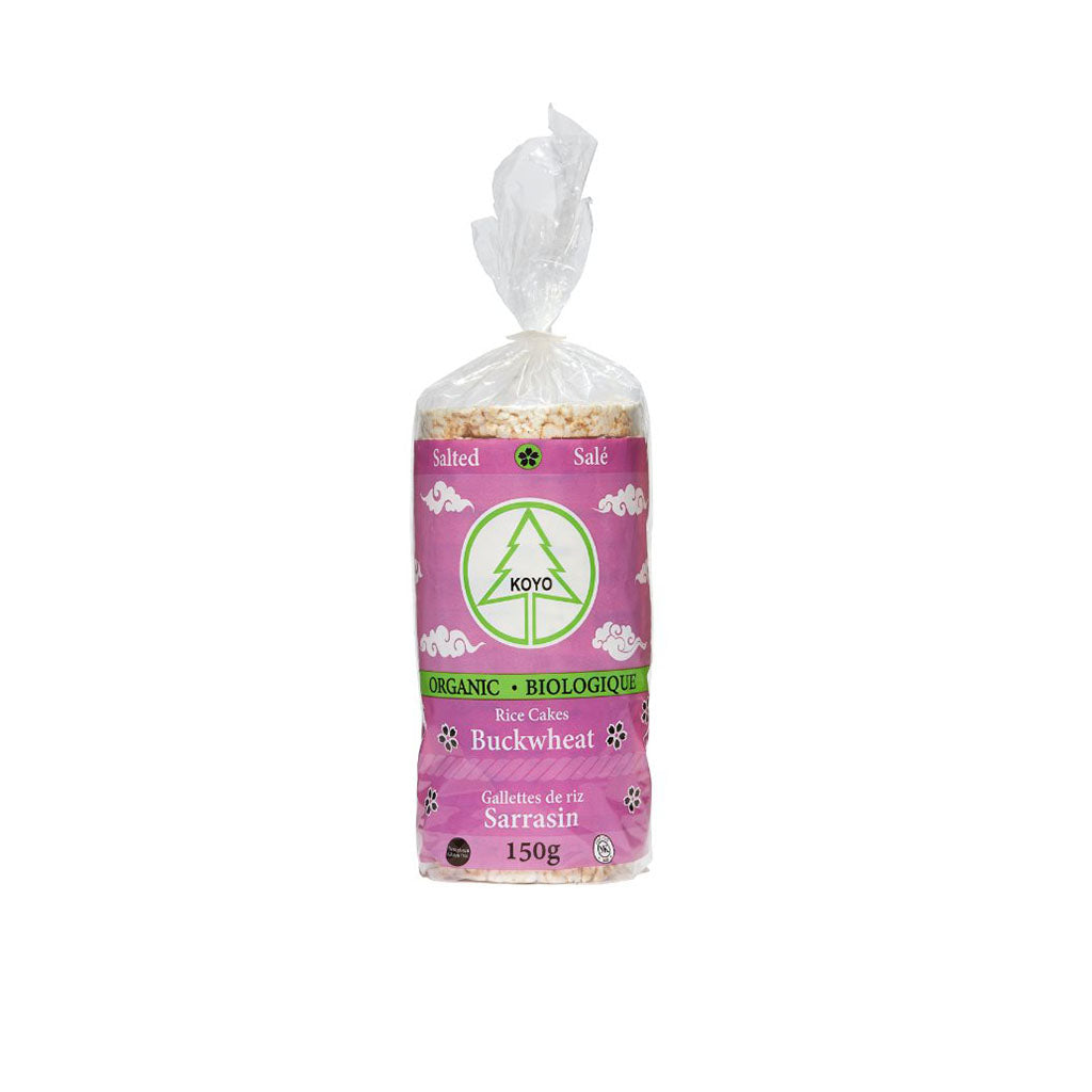 koyo galettes de riz sarrasin biologique salé 150 g - La Boite à Grains