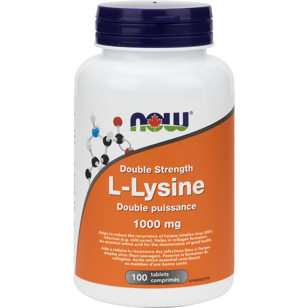 L-Lysine Double Puissance Now - La Boite à Grains