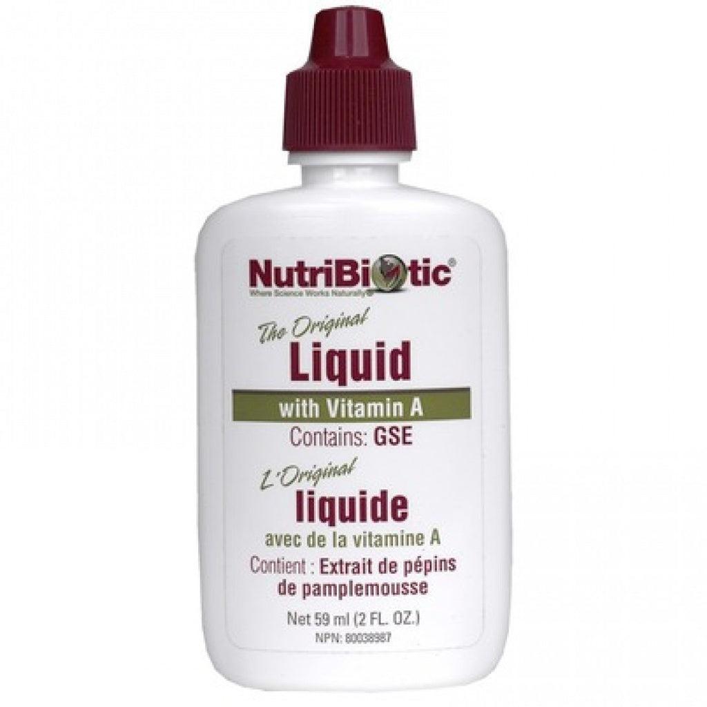 L'Original Liquide avec Vitamine A NutriBiotic - La Boite à Grains