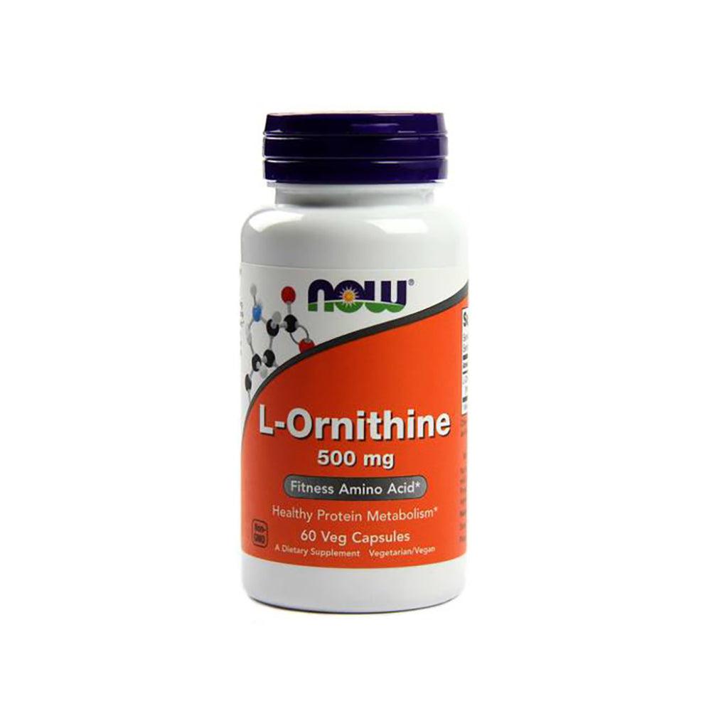 L-Ornithine 500 mg Now - La Boite à Grains
