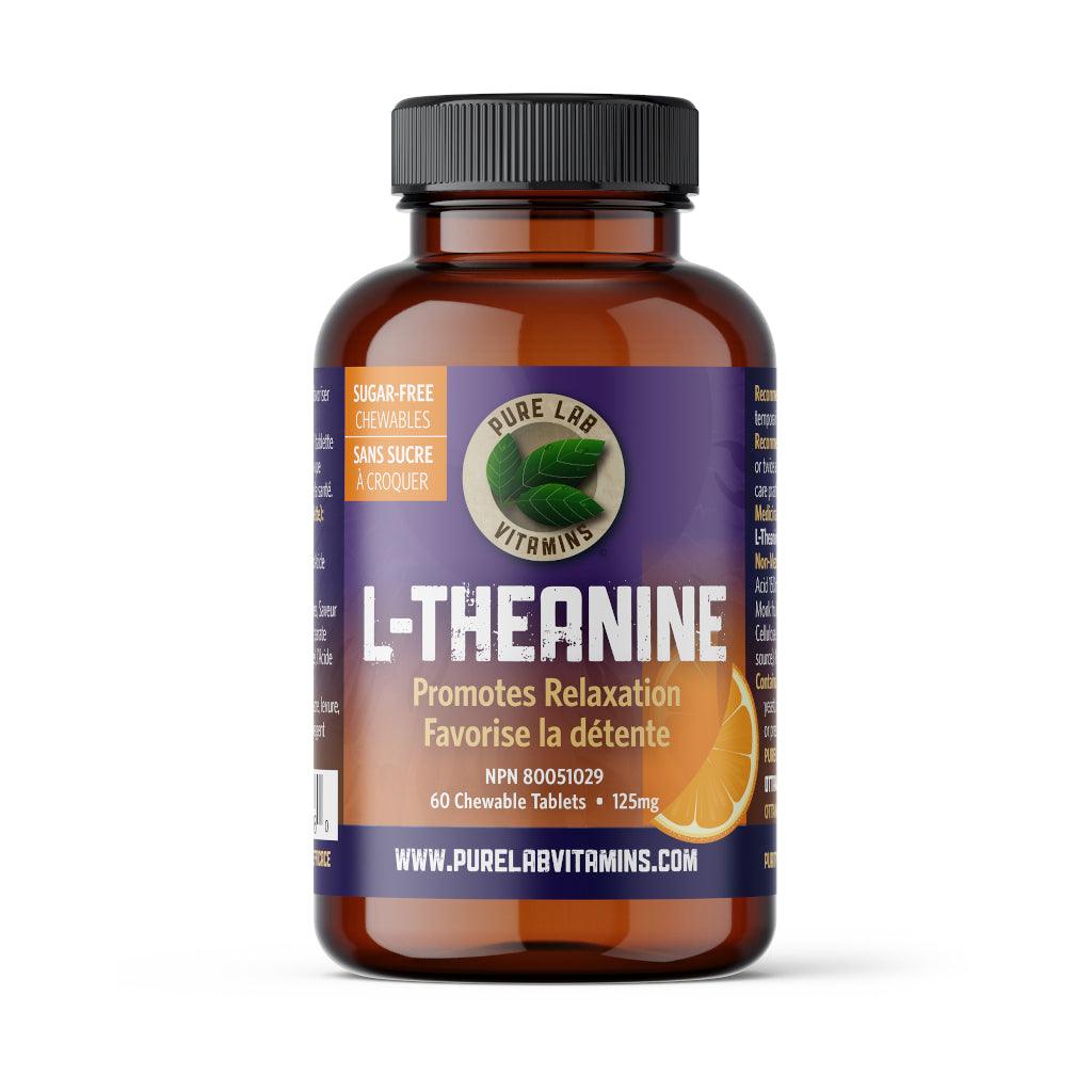 L-Théanine (Comprimés Croquables) Pure Lab Vitamins - La Boite à Grains
