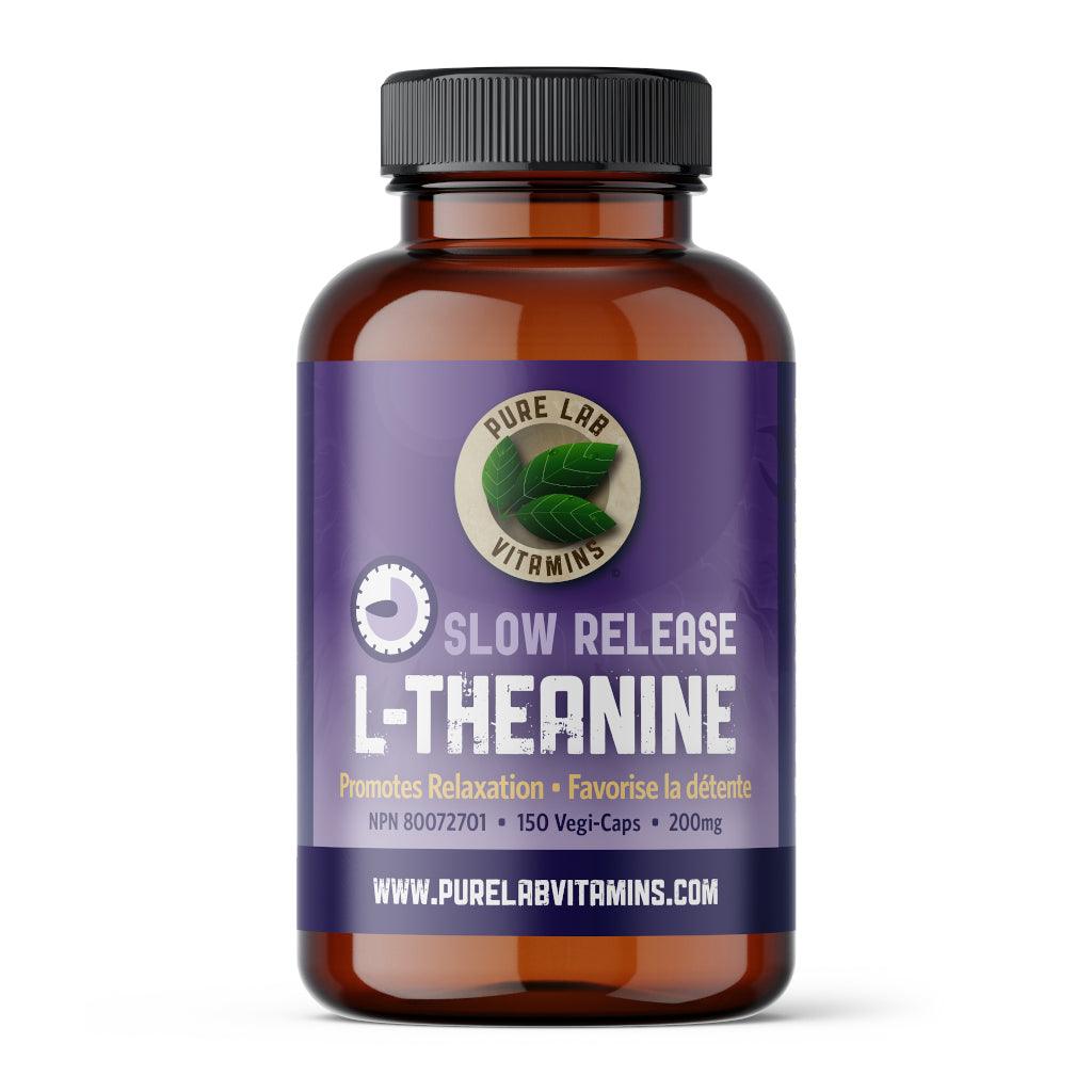 L-Théanine Libération Prolongée Pure Lab Vitamins - La Boite à Grains