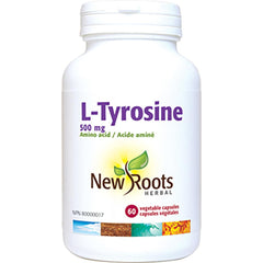 L-Tyrosine 500 mg New Roots Herbal - La Boite à Grains