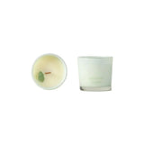 La Luna scented candle infused with Intuition Fluorite crystals - La Boite à Grains
