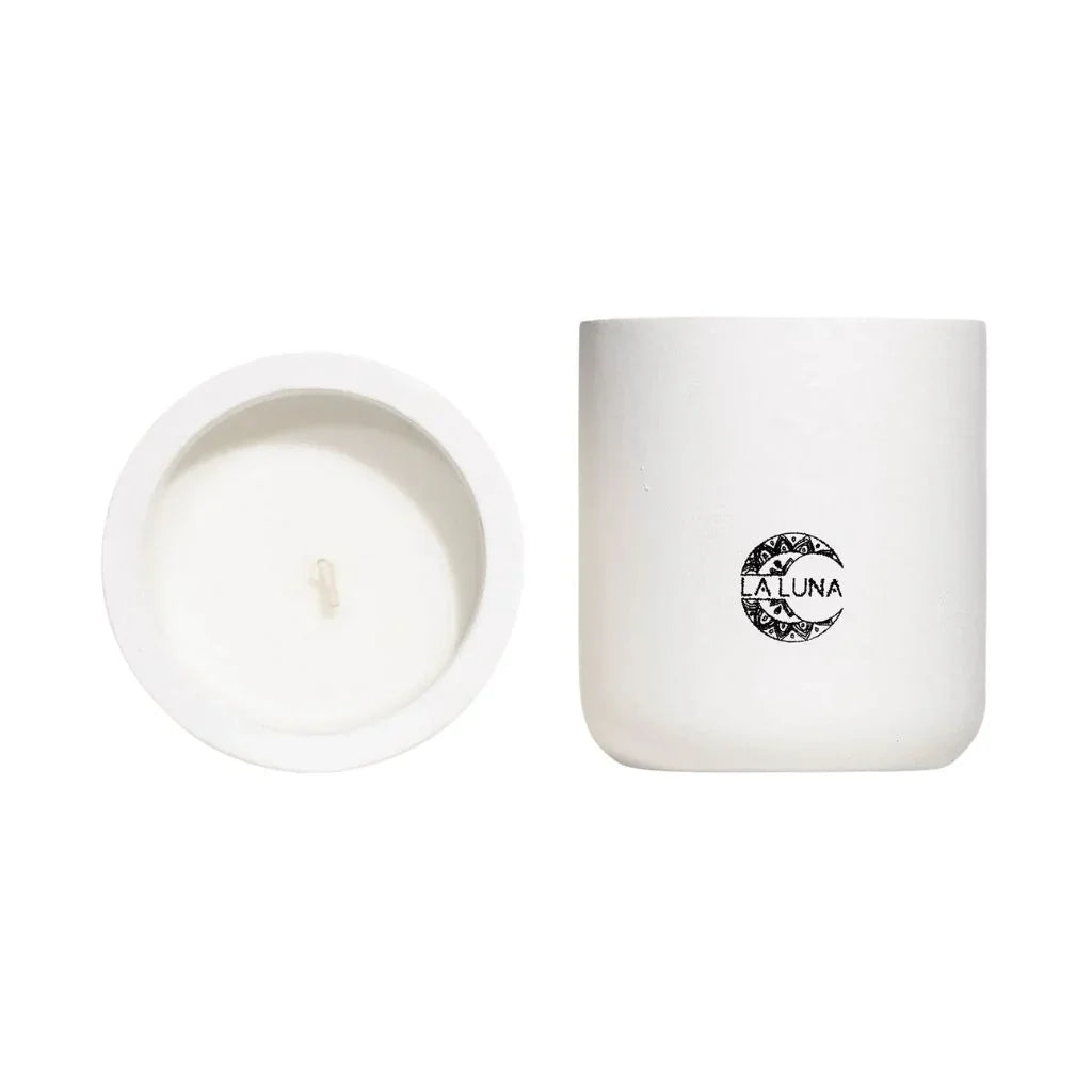La Luna bougie parfumée Santorini - La Boite à Grains