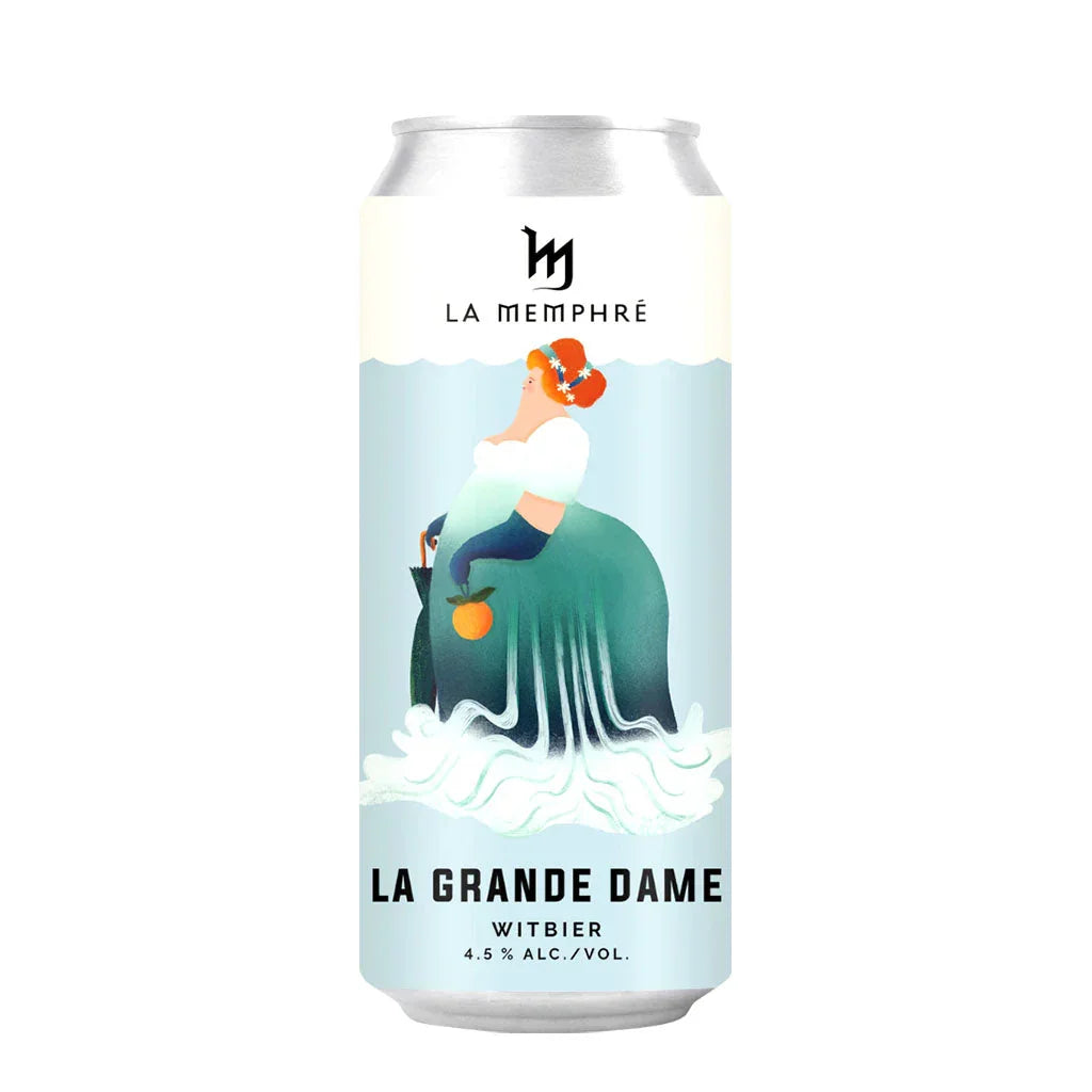 la memphré la grande dame witbier - La Boite à Grains