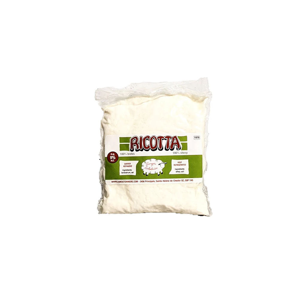 ricotta de brebis La Moutonnière - La Boite à Grains