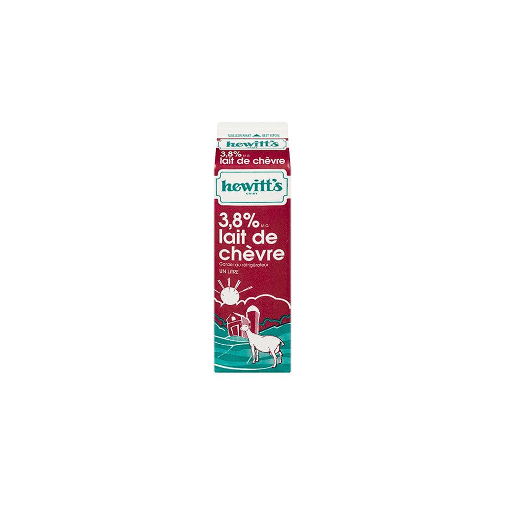 Lait de Chèvre 3,8% Hewitt's - La Boite à Grains