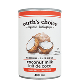 Lait de Coco Biologique Sans Gomme de Guar Earth's Choice - La Boite à Grains