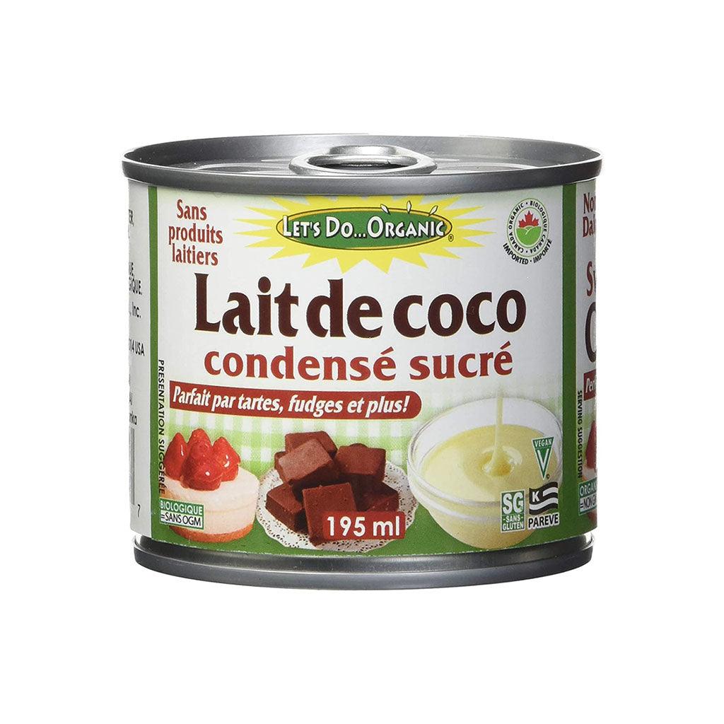 Lait de Coco Condensé Sucré Biologique Let's Do Organic - La Boite à Grains