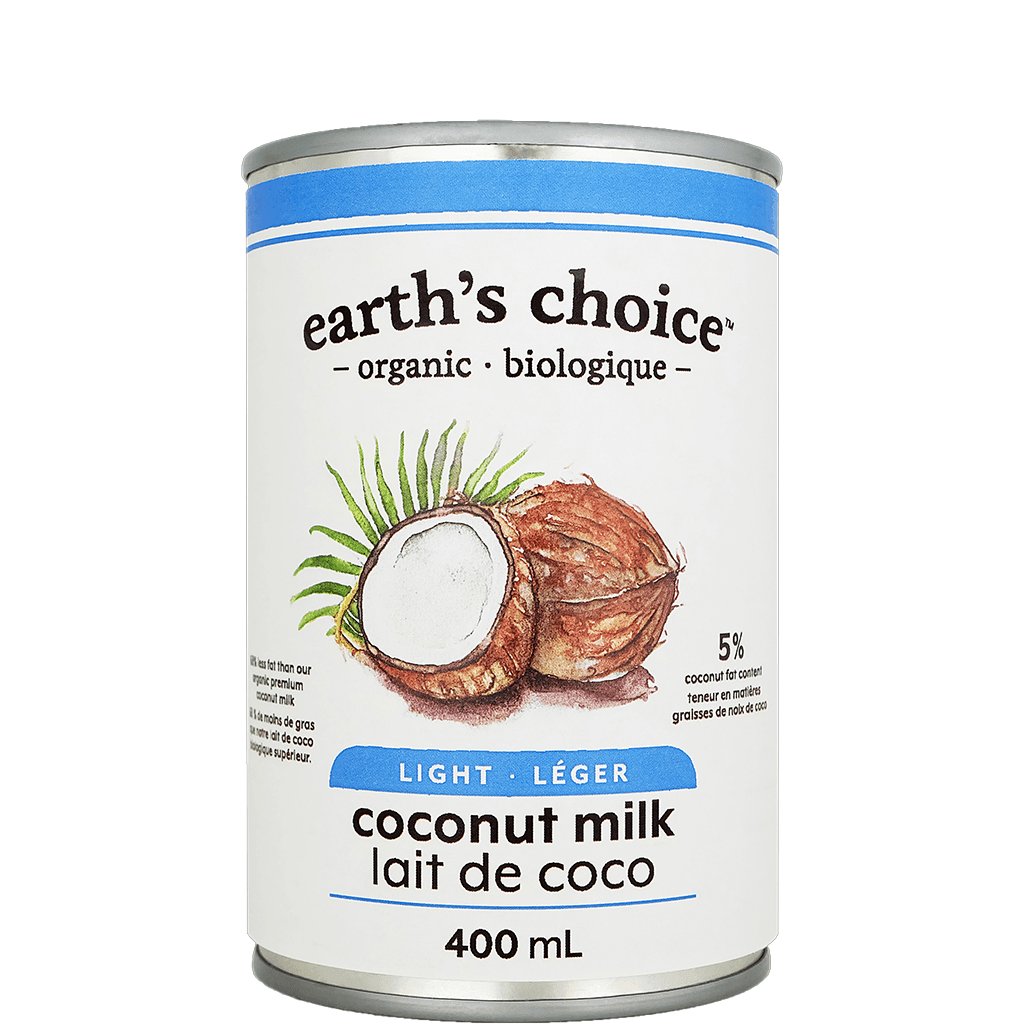 Lait de Coco Léger Bio Earth's Choice - La Boite à Grains