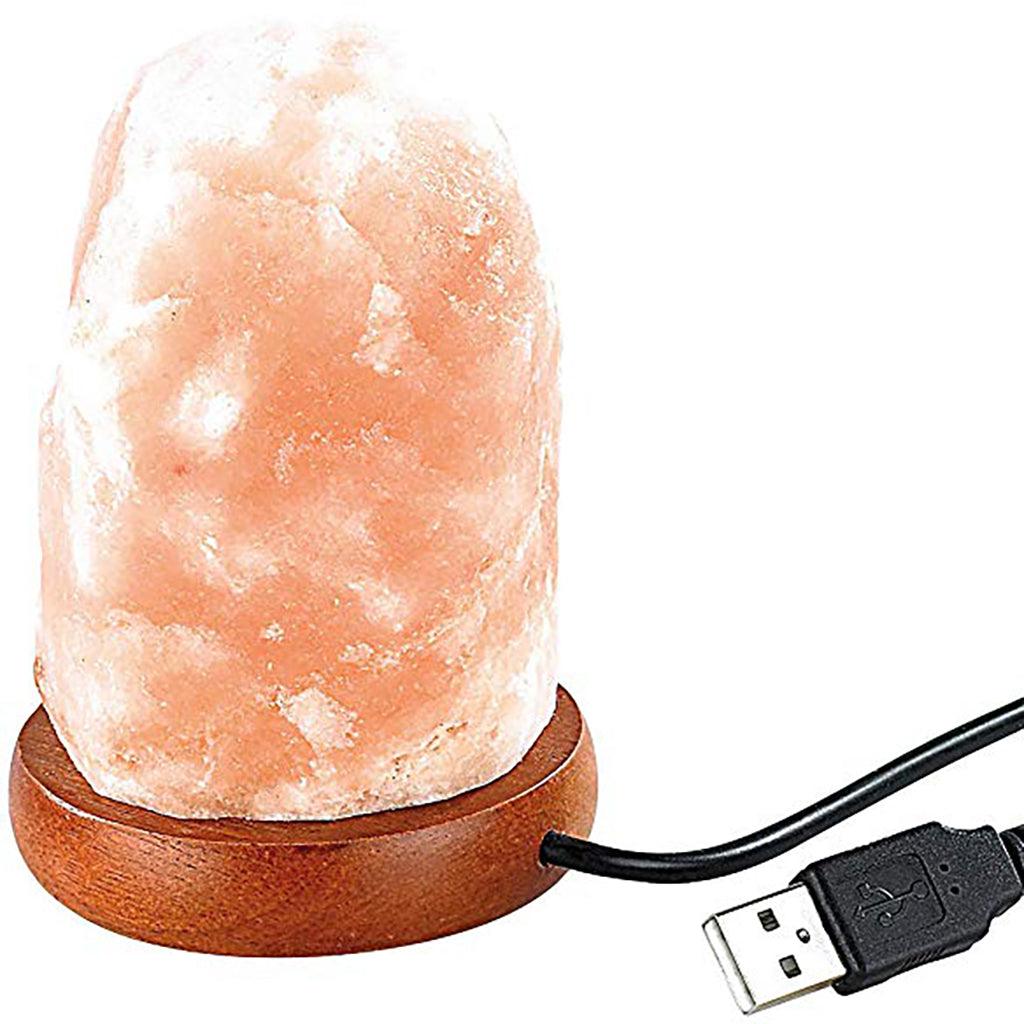 Lampe de Sel de l'Himalaya pour Ordinateurs Lumière de Sel - La Boite à Grains