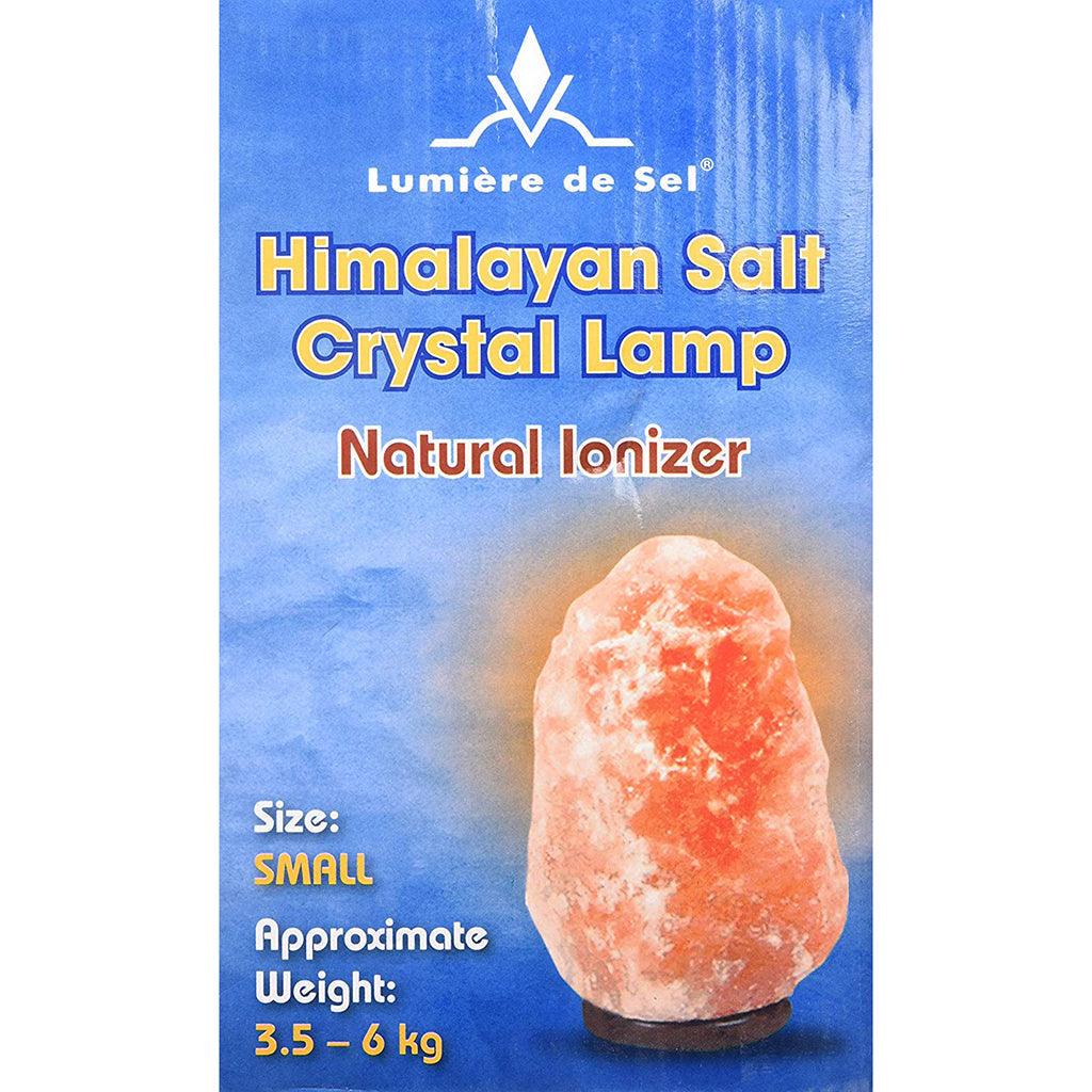 Lampe en Sel Cristallin de l'Himalaya (Petite) Lumière de Sel - La Boite à Grains