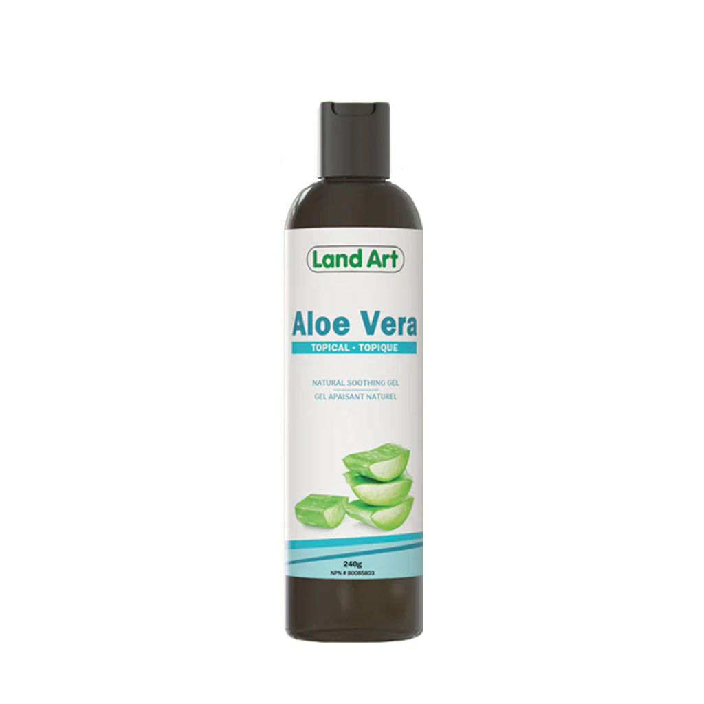 Aloe Vera Gel Topique Apaisant Naturel Land Art 240 g