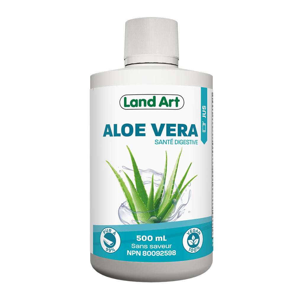 jus aloe vera sans saveur nature Land Art - La Boite à Grains