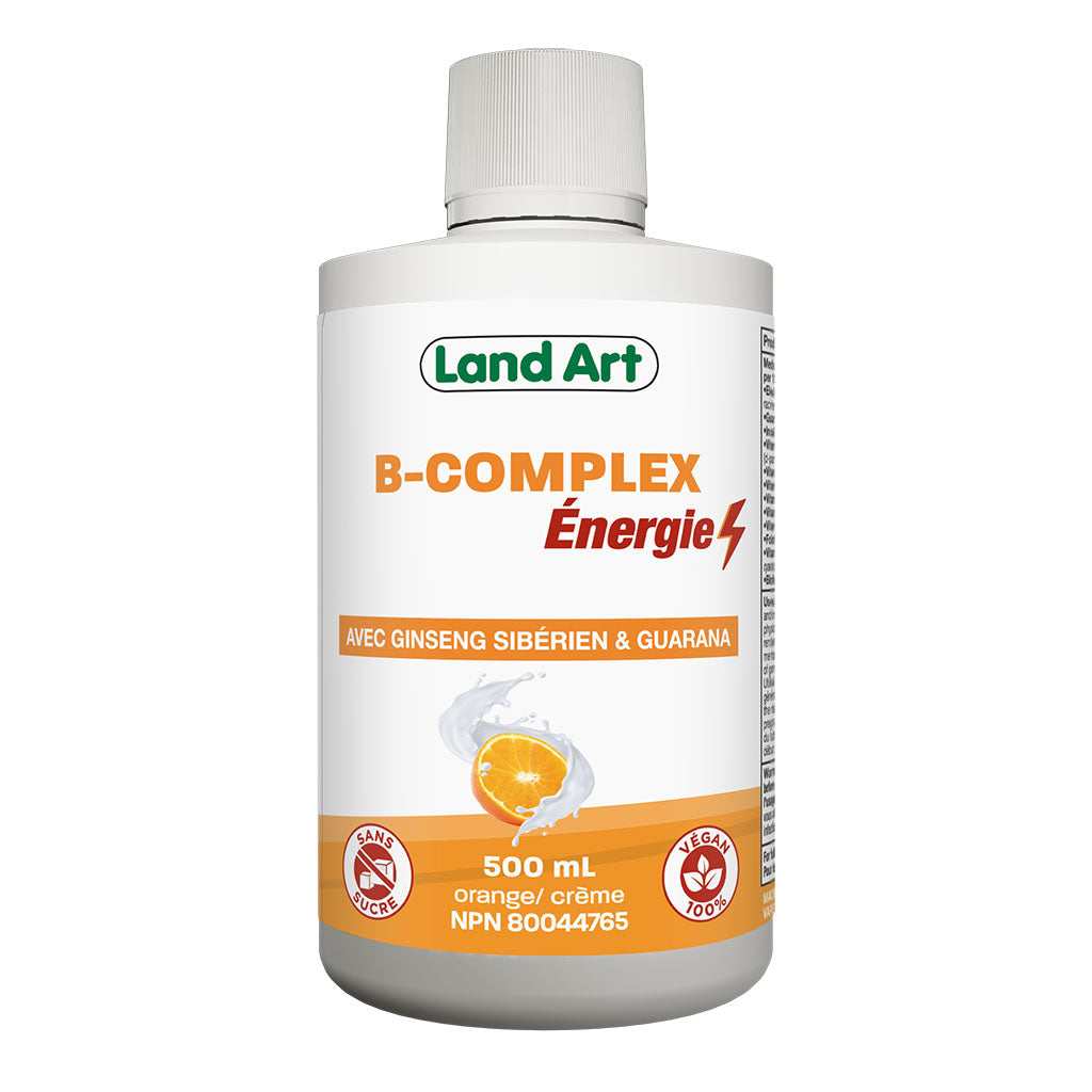 land art b-complex énergie orange crème 500 ml