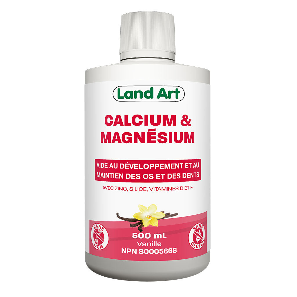 land art calcium magnésium vanille 500 ml