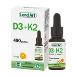 Vitamines D3 + K2 Land Art - La Boite à Grains