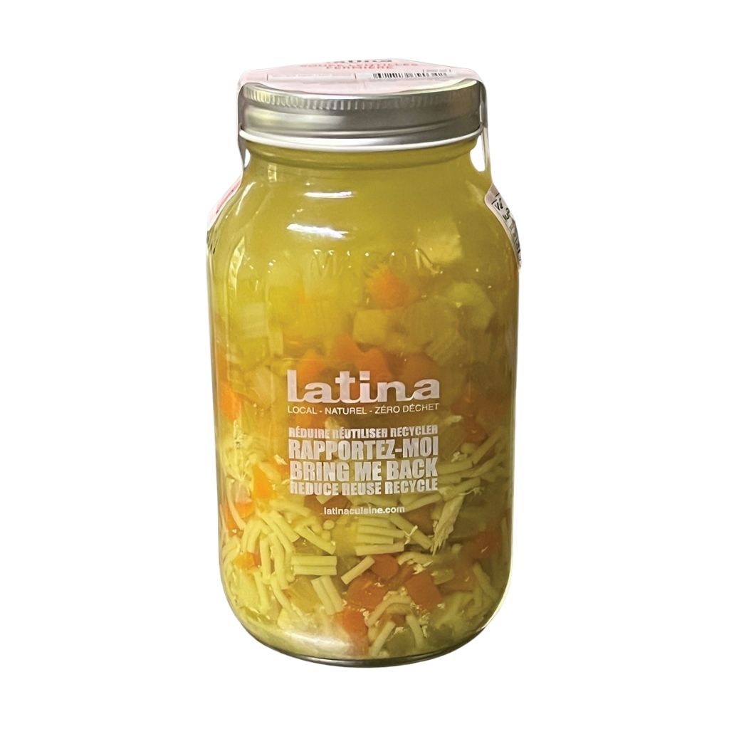 Latina Chicken and Noodle Soup - La Boite à Grains