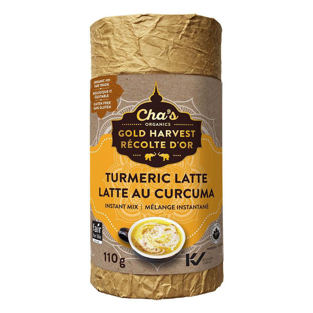 Latte au Curcuma Biologique Cha's Organics - La Boite à Grains