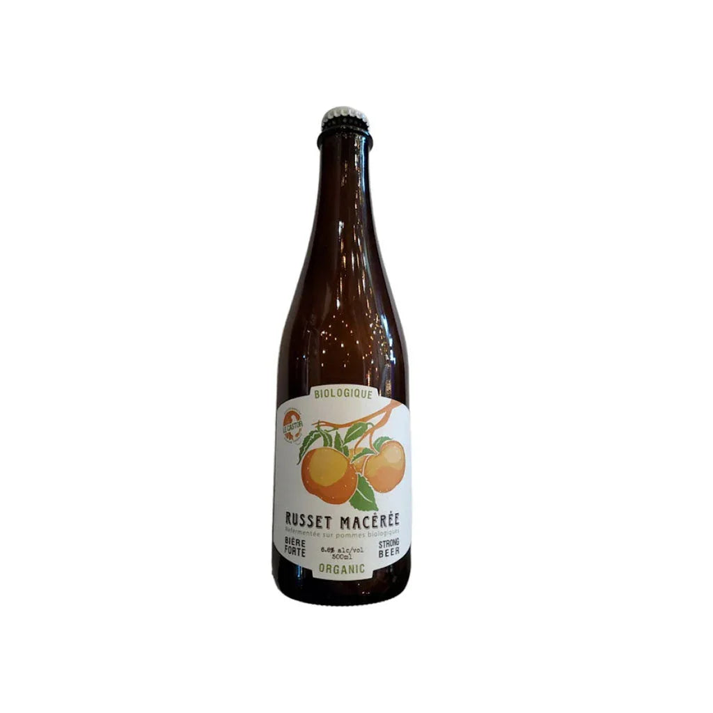 le castor organic macerated russet beer - La Boite à Grains