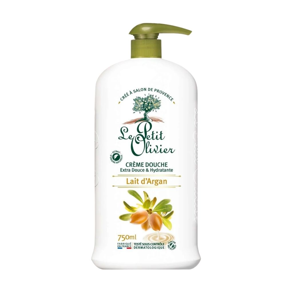 Le Petit Olivier argan milk shower cream - La Boite à Grains