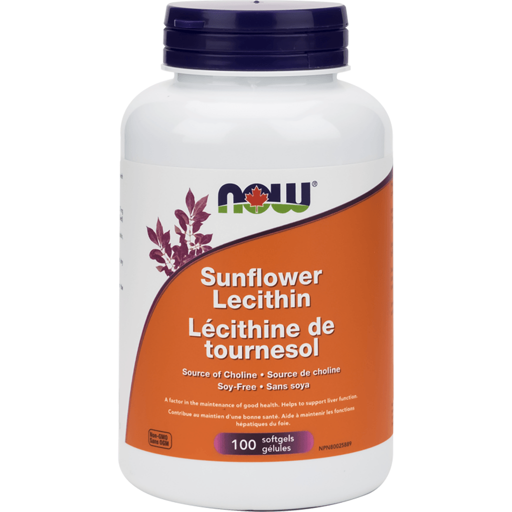 Lécithine de Tournesol (Gélules) Now - La Boite à Grains