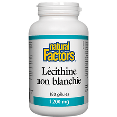 Lécithine Non Blanchie Natural Factors - La Boite à Grains