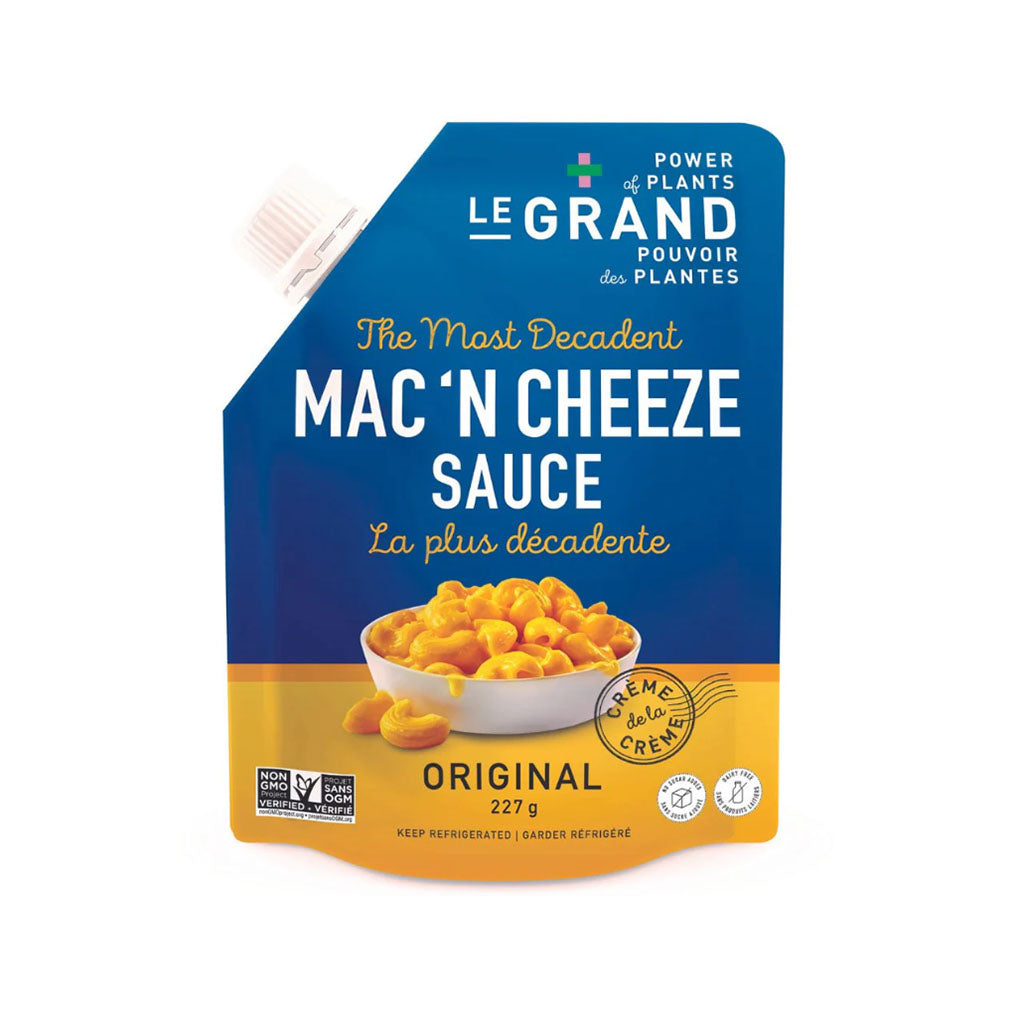 legrand mac'n cheeze sauce décadente original 227 g - La Boite à Grains