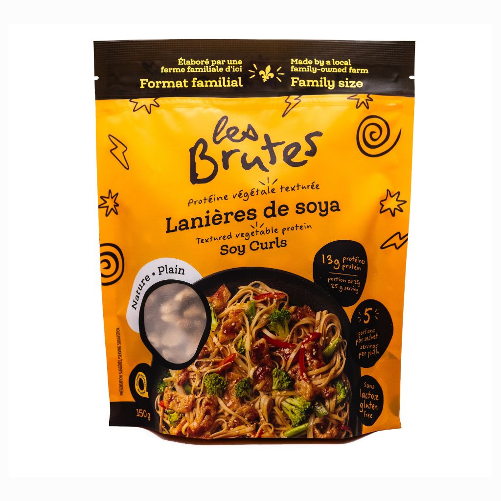 lanières de soya Les Brutes - La Boite à Grains