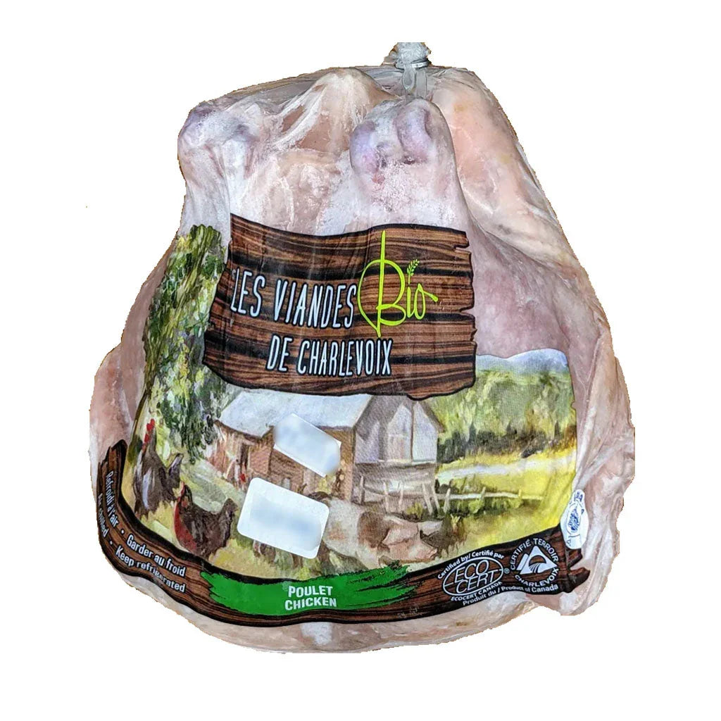 poulet biologique Les viandes bio de Charlevoix - La Boite à Grains