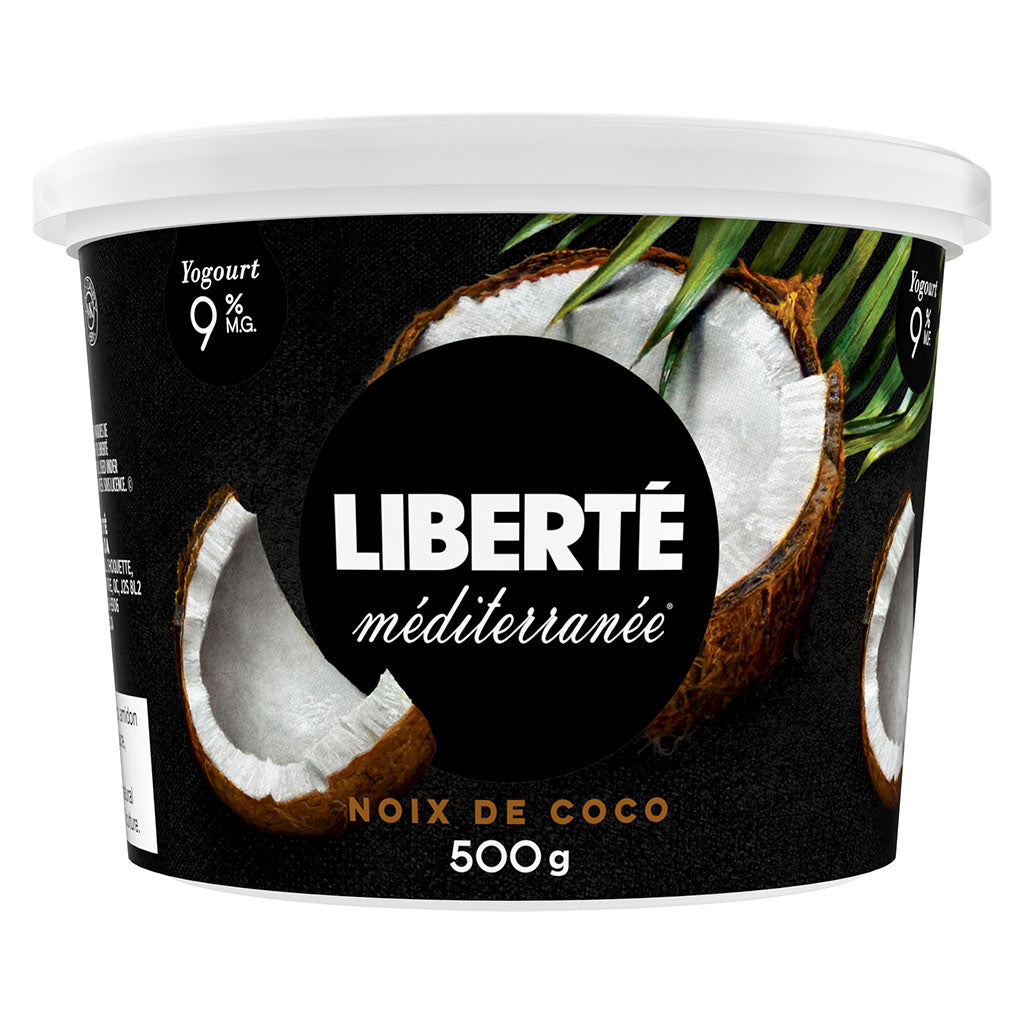 liberté méditerranée yogourt noix de coco 500 g