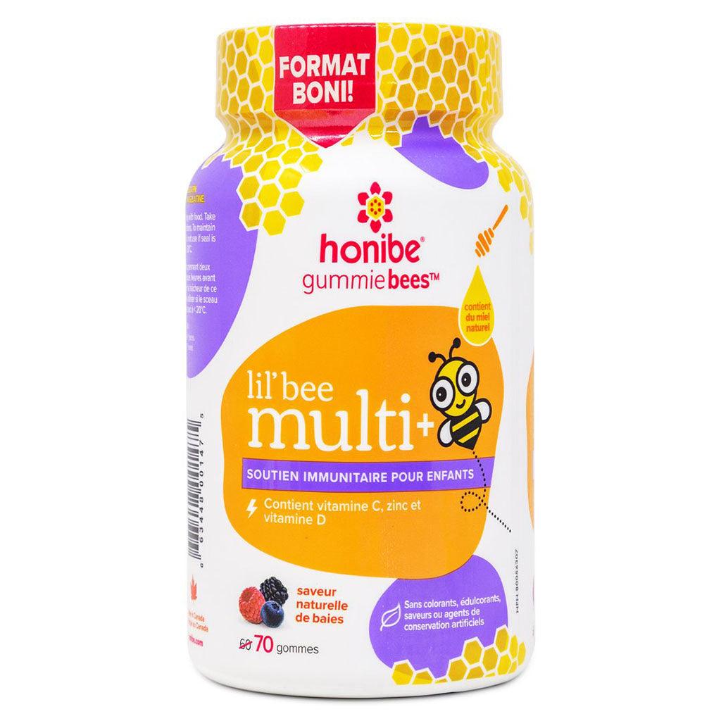Lil'Bee Multi+ Soutien Immunitaire pour Enfants Honibe - La Boite à Grains
