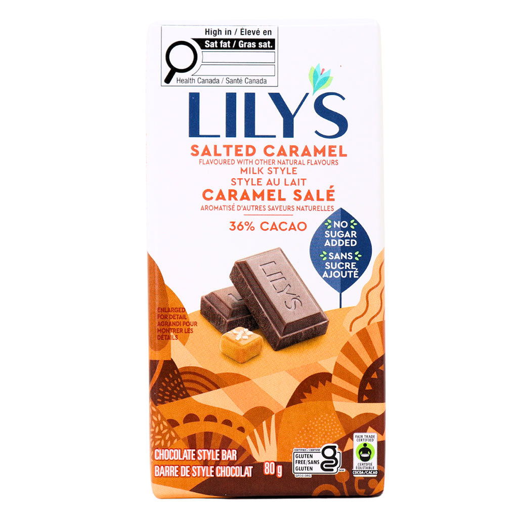 Barre Chocolatée au Lait et au Caramel Salé